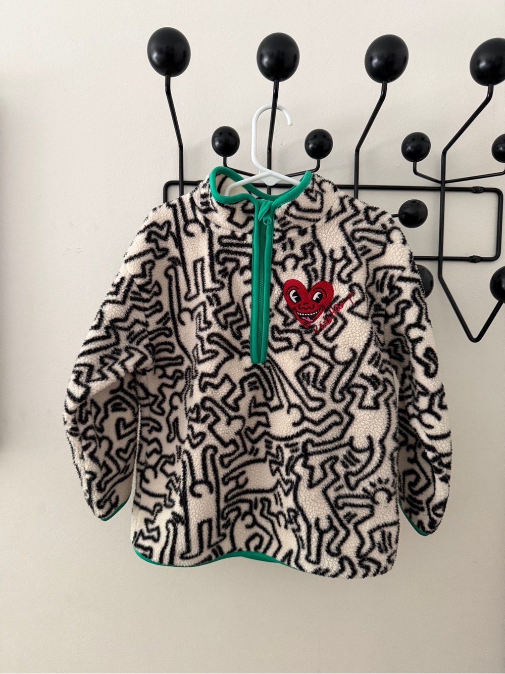 Keith Haring x HM fleece pullover